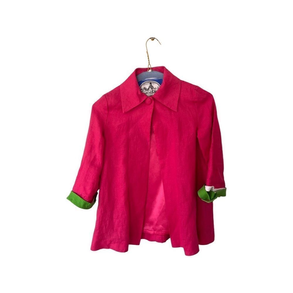 Helena | pink and green spring Easter jacket